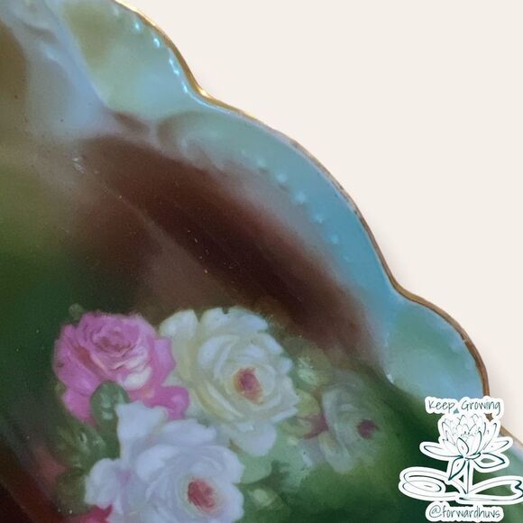 Moschendorf M Crown Bavaria Small Oval Bowl - Picture 5 of 11